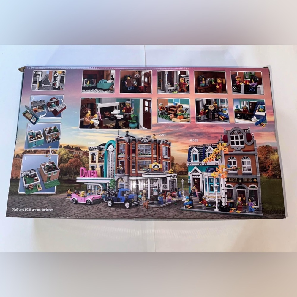 Modular Book Shop City Store Style Building brick set Lego Compatible ONLY NIB - Picture 6 of 6
